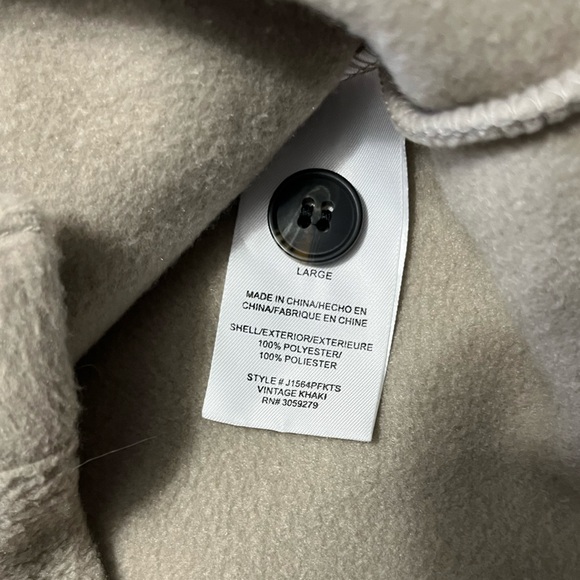 Thread & Supply Tan Fleece Cropped Jacket - Picture 6 of 6